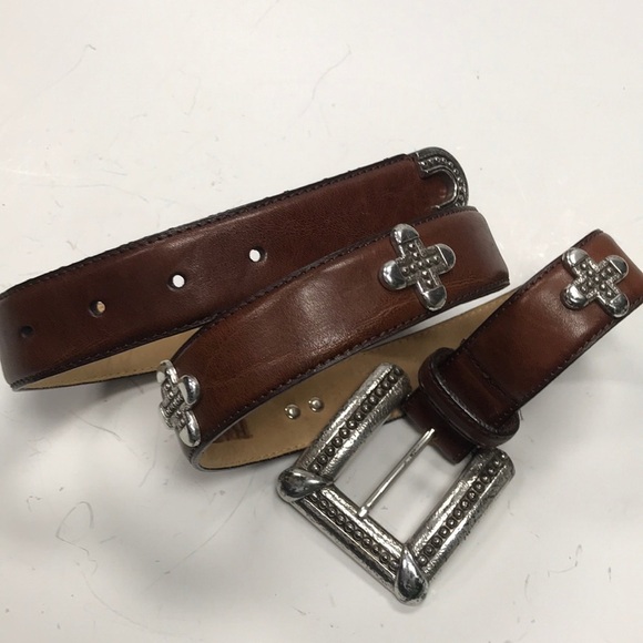 Barse Laredo Vintage Western Leather Belt - Picture 1 of 2